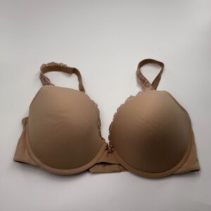 Soma Embraceable Push Up Bra With Lace Trim Nude Tan Sexy 38D